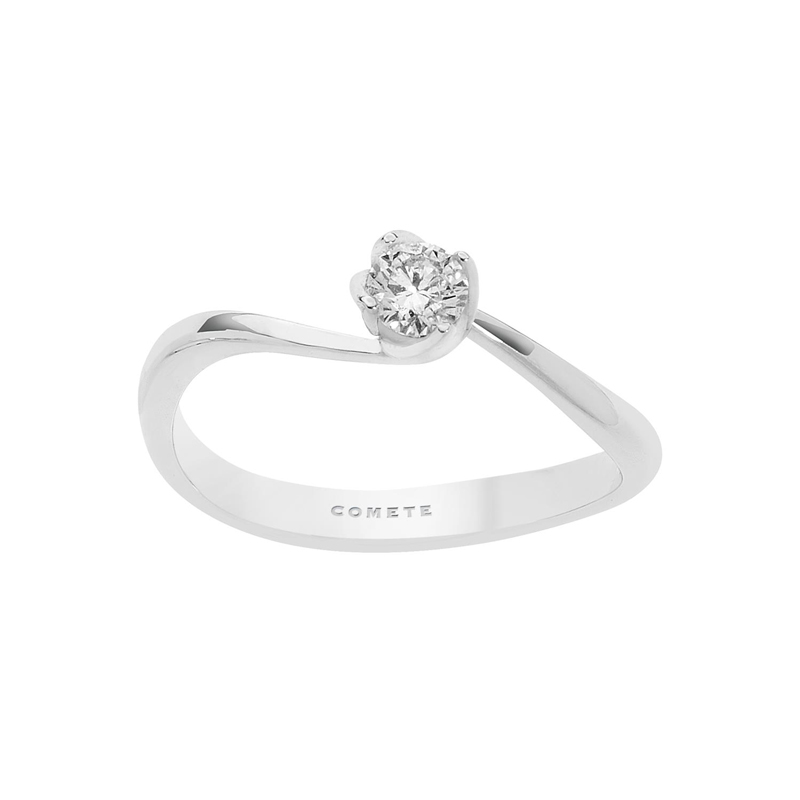 Anello Gioiello Solitario Petali Comete Gioielli ANB 2370
