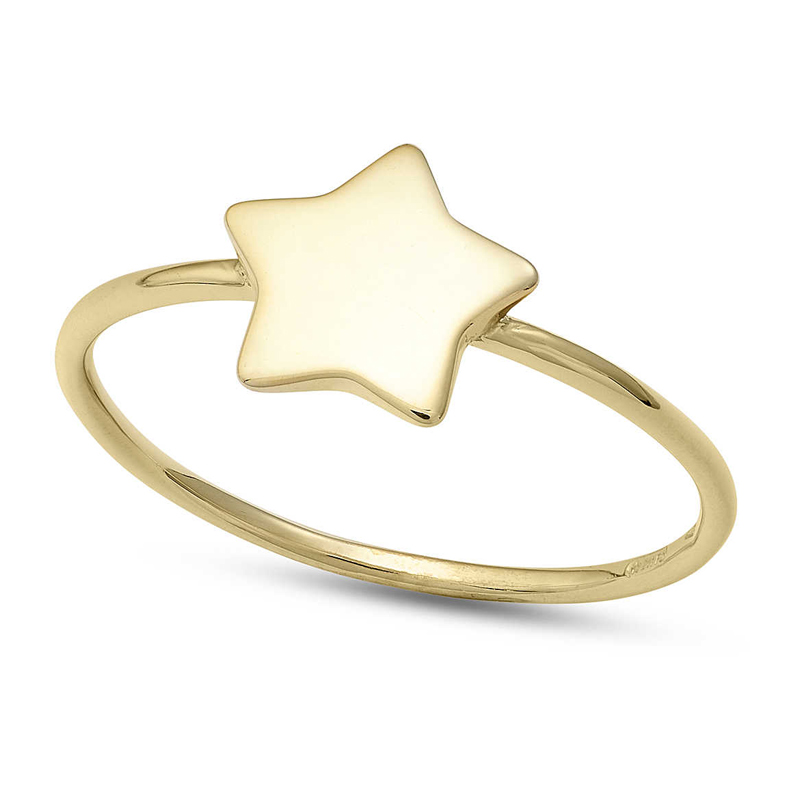Anello Gioiello Stella Oro Giallo 750‰ Ambrosia AAZ 109