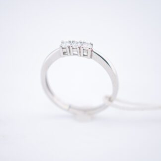 Anello Gioiello Trilogy Comete Gioielli Oro e Diamante ANB 1688