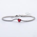 Bracciale Gioiello Tennis Cuore Gioielleria Sanetti SNTTBRG03