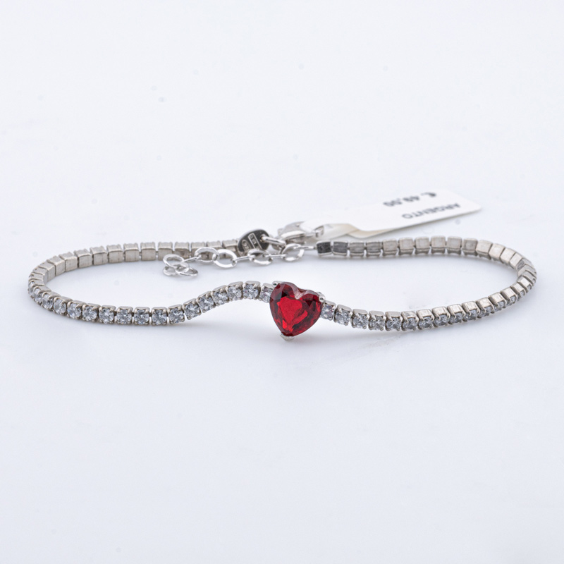 bracciale-gioiello-tennis-cuore-gioielleria-sanetti-snttbrg03 Bracciale Gioiello Tennis Cuore Gioielleria Sanetti SNTTBRG03