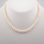 dettaglio collana gioiello perle oro comete gioielli fwq 106 s