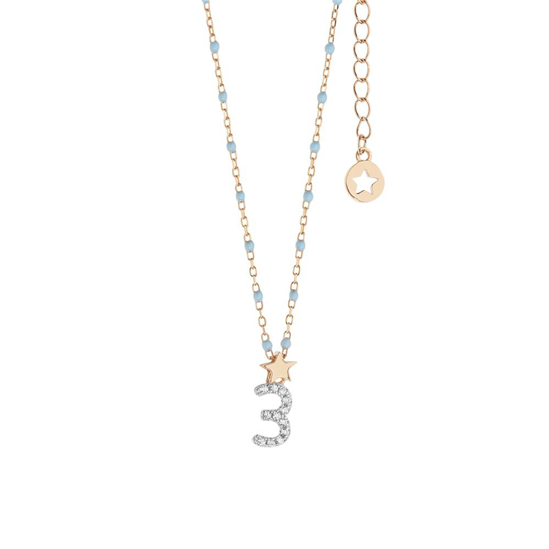 collana gioiello stella 3 comete gioielli argento gla 201