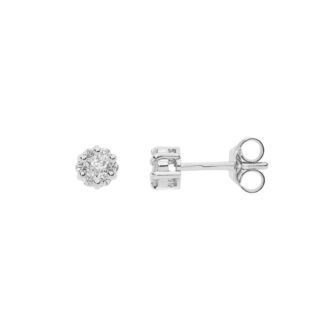 orecchini rose di diamanti punto luce comete gioielli orb 1016