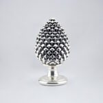 pigna decorativa argentata acca argenti ar 660 p/arg