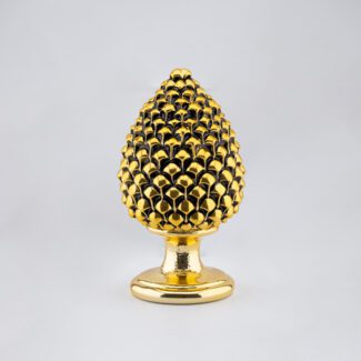 pigna decorativa dorata acca argenti ar 661 p/oro