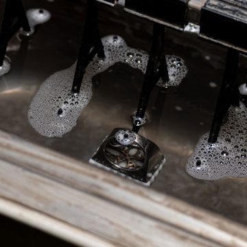 pulizia gioiello argento professionale
