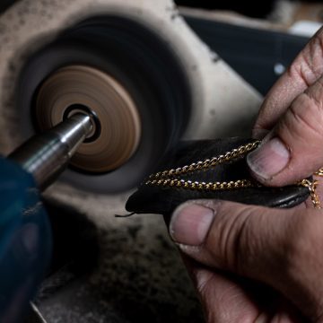 pulizia professionale catena oro