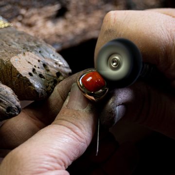 pulizia professionale gioiello oro