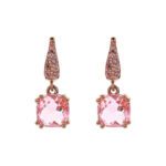 Orecchini Gioiello Pendenti Prisma Gem Pavé Bronzallure WSBZ02182.TO