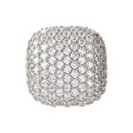 dettaglio cubic zirconia Anello Gioiello Chevalier Quadrato Pavé Cubic Zirconia Bronzallure WSBZ01126.WR-16