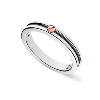 Anello Fede Argento Oro Rosa Zancan ESA009R
