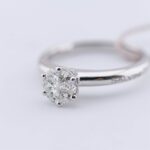 Anello Petal Cut Oro Bianco Diamanti Salvini Gioielli 20082845