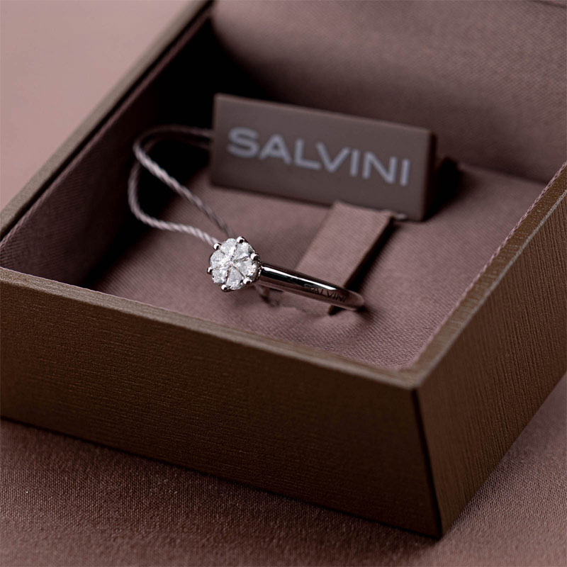 anello-petal-cut-oro-bianco-diamanti-salvini-gioielli-20082845-3 box confezione Anello Petal Cut Oro Bianco Diamanti Salvini Gioielli 20082845
