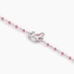 dettaglio cavalluccio Bracciale Gioiello Bambino Cavalluccio E Inserti Rosa Mabina Gioielli 533492