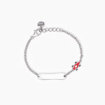 Bracciale Gioiello Bambino Macchinina E Targhetta Mabina Gioielli 533688