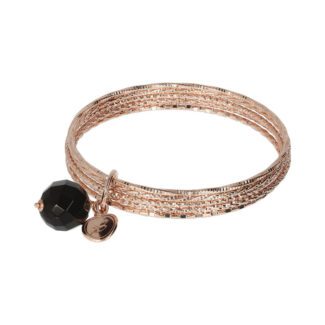 Bracciale Gioiello Multifilo Rigido Pietra Tonda Bronzallure WSBZ01386.BO