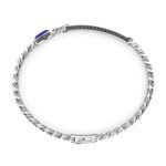 dettaglio bracciale grumette argento e lapis zancan exb969-l