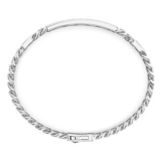 dettaglio Bracciale Grumette Argento Spinelli Zaffiri Zancan ESB285-N