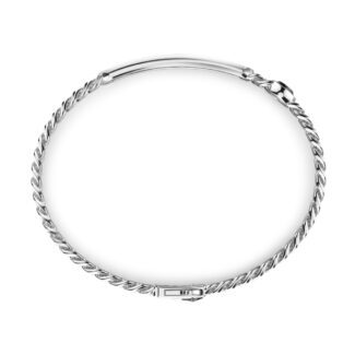 dettaglio bracciale grumette argento e onice zancan exb971