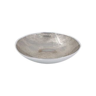 Centrotavola Dorato Vetro Foglia Argento Dogale Venezia 51360036
