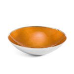 Fruttiera Grande Vetro Arancio Dogale Venezia 51350434
