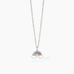 Collana Gioiello Bambino Arcobaleno Argento Mabina Gioielli 553621