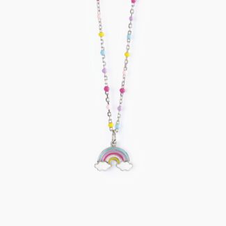 Collana Gioiello Bambino Arcobaleno E Inserti Mabina Gioielli 553414