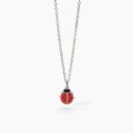 Collana Gioiello Bambino Coccinella Argento Mabina Gioielli 553618