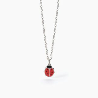 Collana Gioiello Bambino Coccinella Argento Mabina Gioielli 553618
