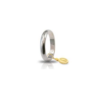 fede classica oro bianco unoaerre gioielli 40 afn 1