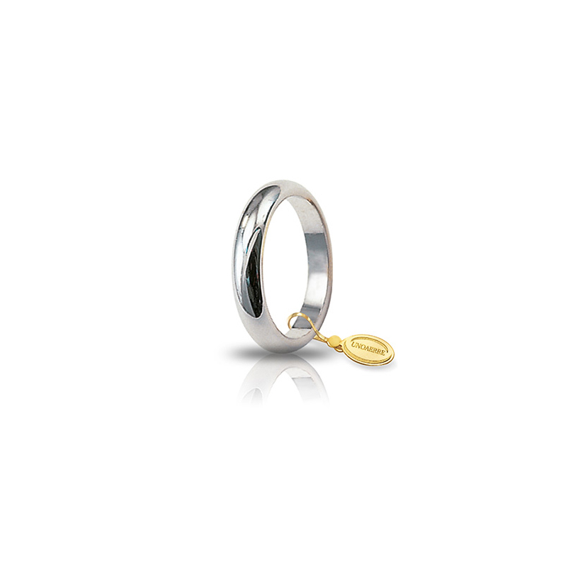 fede classica oro bianco unoaerre gioielli 60 afn 1
