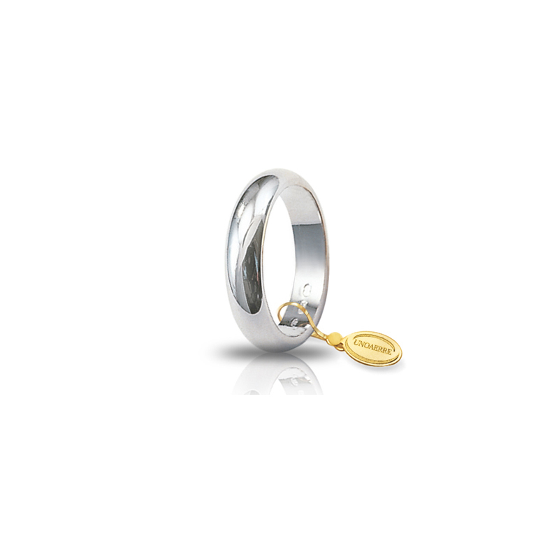 fede classica oro bianco unoaerre gioielli 70 afn 1