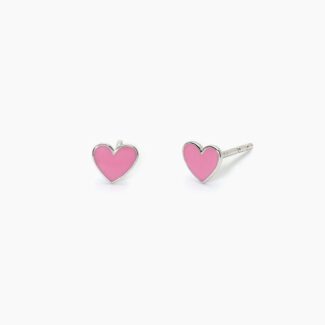 Orecchini Bambino Cuoricino Argento Mabina Gioielli 563688