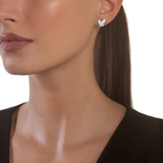 indosso Orecchini Farfalla Minimal Salvini Gioielli 20049489