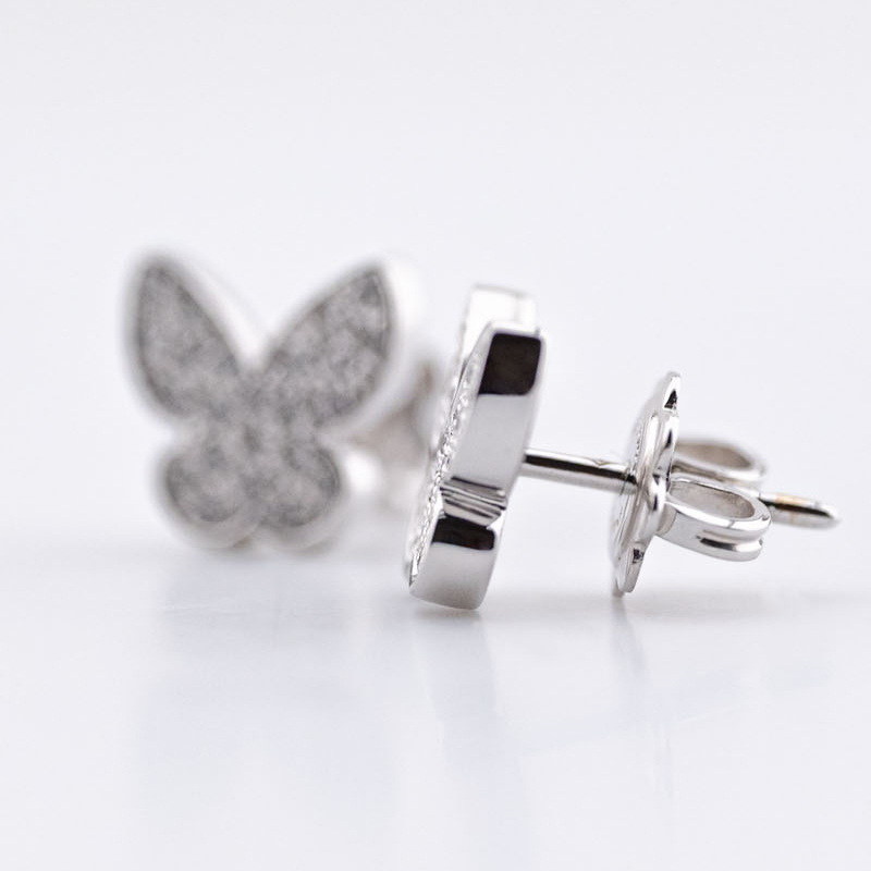 orecchini-farfalla-salvini-gioielli-20071363-2 dettaglio chiusura Orecchini Farfalla Salvini Gioielli 20071363