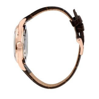 dettaglio laterale Orologio Sunray Pelle Gold Rosé Philip Watch R8251180020