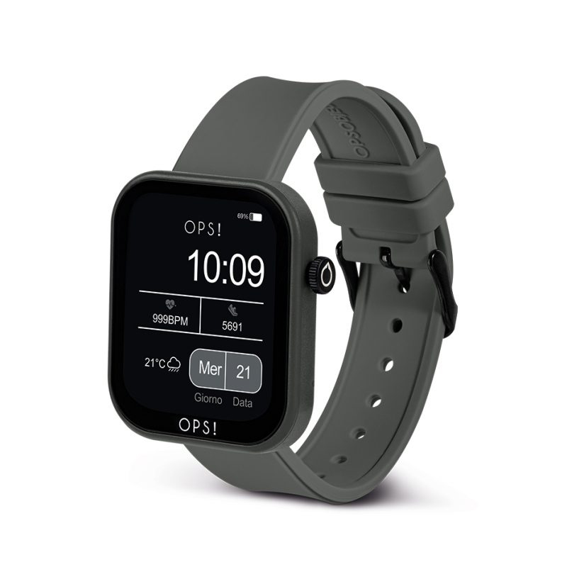 Smartwatch Active Call Grigio Silicone OPS! OPSSW-30