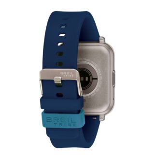 dettaglio posteriore Smartwatch SBT-2 Blu Argento Breil Tribe EW0673
