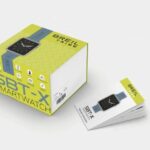 confezione Smartwatch SBT-X Celeste Argento Doppio Cinturino Breil Tribe EW0667