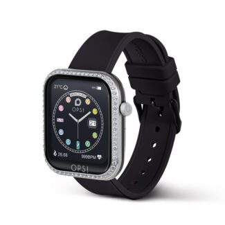 Smartwatch Call Love Diamonds Nero Cinturino Silicone OPS! OPSSW-40