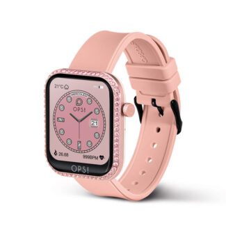 Smartwatch Call Love Diamonds Rosa Cinturino Silicone OPS! OPSSW-41