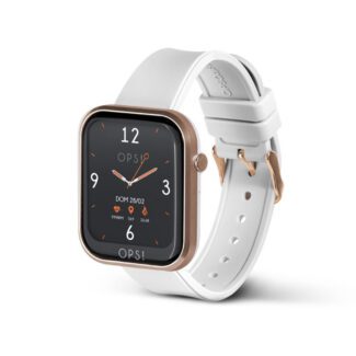 Smartwatch Call Oro Rosa Bianco Cinturino Silicone OPS! OPSSW-11