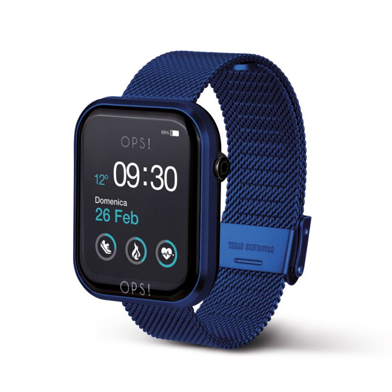 Smartwatch Smart Call Blu Maglia Milano OPS! OPSSW-20