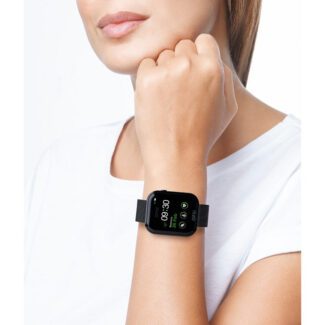 indosso Smartwatch Smart Call Nero Maglia Milano OPS! OPSSW-19