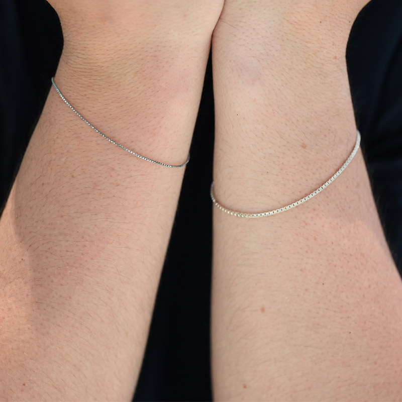 bracciale saldato argento confronto spessore