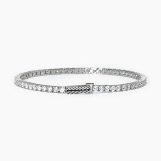 Bracciale Tennis Argento 925‰ Zirconi Mabina Gioielli 533695-M