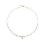 Collana Bimbo Perle Oro Giallo Diamante LeBebé LBB820