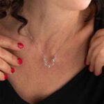 Collana Costellazioni Argento 925‰ Acquario Opera Collection CO011 indosso