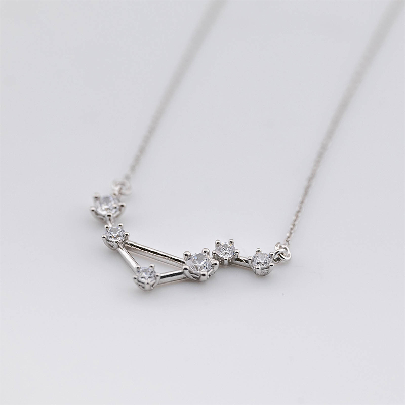 collana-gioiello-costellazioni-bilancia-opera-collection-co007-dettaglio Collana Costellazioni Argento 925‰ Bilancia Opera Collection CO007 dettaglio